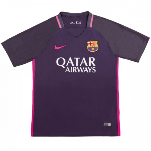 Camiseta de fútbol Barcelona 2016-17 Segunda Equipación Retro - Hombre Camiseta de fútbol Barcelona 2016-17 Segunda Equipación Retro - Hombre