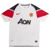Camiseta de fútbol Manchester United 2010-11 Segunda Equipación Retro - Hombre