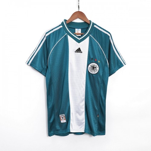 Camiseta de fútbol Alemania Segunda Equipación Retro 1998 - Hombre Camiseta de fútbol Alemania Segunda Equipación Retro 1998 - Hombre