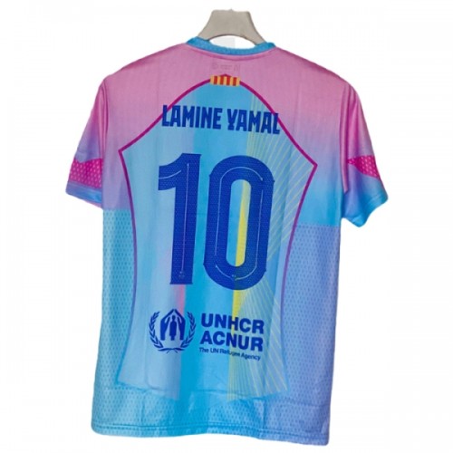 Camiseta de fútbol Barcelona Lamine Yamal 10 Special 2025-26 Azul - Hombre Camiseta de fútbol Barcelona Lamine Yamal 10 Special 2025-26 Azul - Hombre