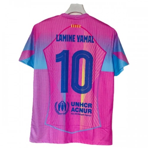 Camiseta de fútbol Barcelona Lamine Yamal 10 Special 2025-26 Roja - Hombre Camiseta de fútbol Barcelona Lamine Yamal 10 Special 2025-26 Roja - Hombre