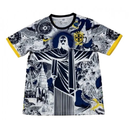 Camiseta de fútbol Brasil Special 2025 Negra - Hombre Camiseta de fútbol Brasil Special 2025 Negra - Hombre