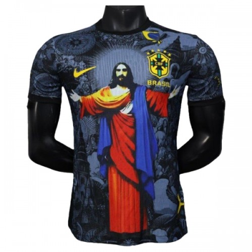 Camiseta de fútbol Brasil Special 2025 Negra - Hombre Camiseta de fútbol Brasil Special 2025 Negra - Hombre
