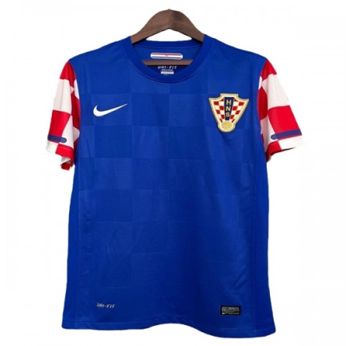 Camiseta de fútbol Croacia 2010 Segunda Equipación Retro - Hombre Camiseta de fútbol Croacia 2010 Segunda Equipación Retro - Hombre