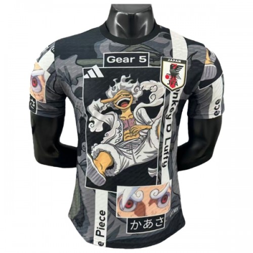 Camiseta de fútbol Japón x Luffy Gear 5 Special 2025 - Hombre Camiseta de fútbol Japón x Luffy Gear 5 Special 2025 - Hombre