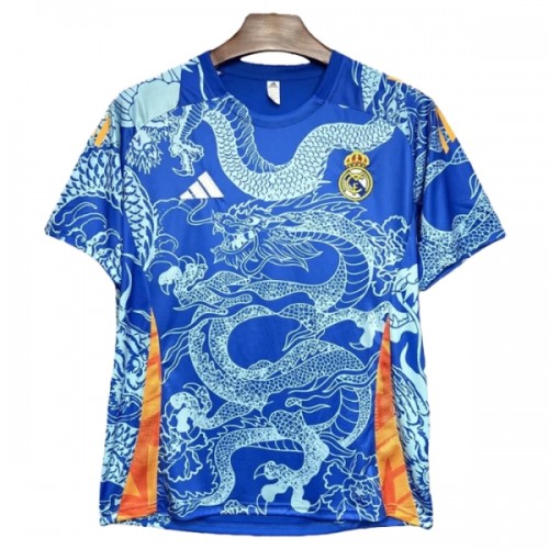 Camiseta de fútbol Real Madrid Dragon Special 2025-26 Azul - Hombre Camiseta de fútbol Real Madrid Dragon Special 2025-26 Azul - Hombre
