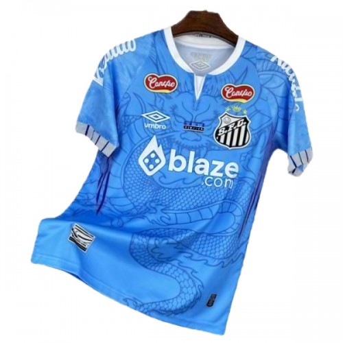Camiseta de fútbol Santos FC Dragon 2025-26 Azul - Hombre Camiseta de fútbol Santos FC Dragon 2025-26 Azul - Hombre