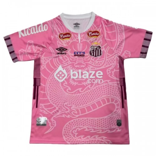 Camiseta de fútbol Santos FC Dragon 2025-26 Rosa - Hombre Camiseta de fútbol Santos FC Dragon 2025-26 Rosa - Hombre