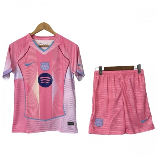 Conjunto Barcelona Special 2025-26 Rosa - Niño Conjunto Barcelona Special 2025-26 Rosa - Niño