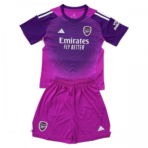 Conjunto Portero Arsenal 2025-26 Violeta - Niño Conjunto Portero Arsenal 2025-26 Violeta - Niño