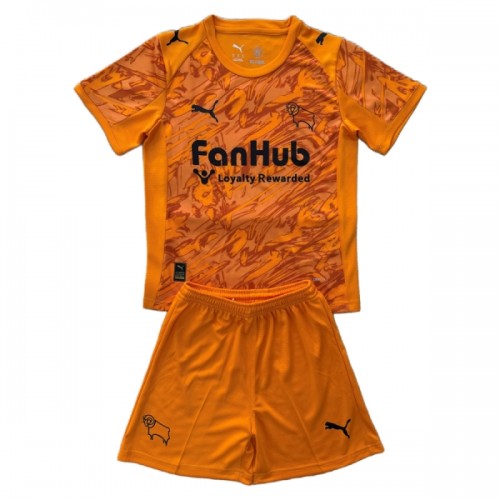 Conjunto Portero Derby County 2025-26 Naranja - Niño Conjunto Portero Derby County 2025-26 Naranja - Niño