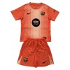 Conjunto Portero FC Barcelona 2025-26 Naranja - Niño