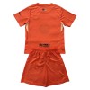 Conjunto Portero FC Barcelona 2025-26 Naranja - Niño