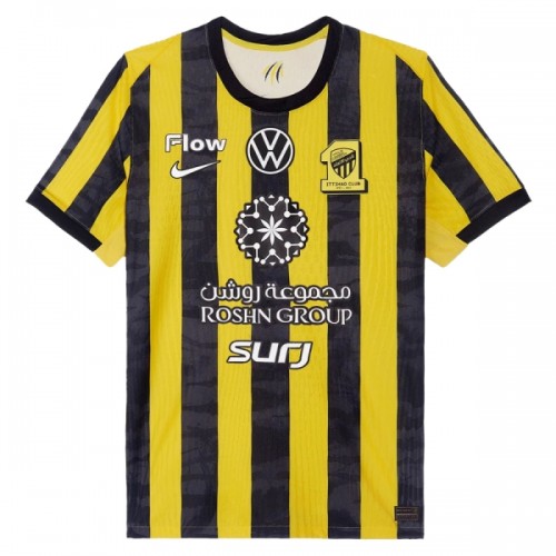 Camiseta de fútbol Al Ittihad Primera Equipación 2025-26 - Hombre Camiseta de fútbol Al Ittihad Primera Equipación 2025-26 - Hombre