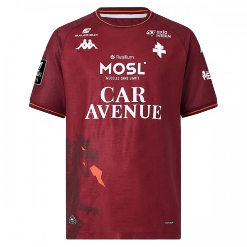 Camiseta de fútbol FC Metz Primera Equipación 2025-26 - Hombre Camiseta de fútbol FC Metz Primera Equipación 2025-26 - Hombre