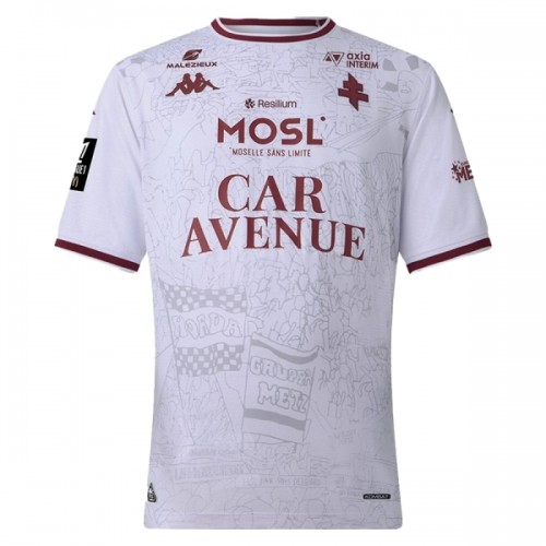 Camiseta de fútbol FC Metz Segunda Equipación 2025-26 - Hombre Camiseta de fútbol FC Metz Segunda Equipación 2025-26 - Hombre