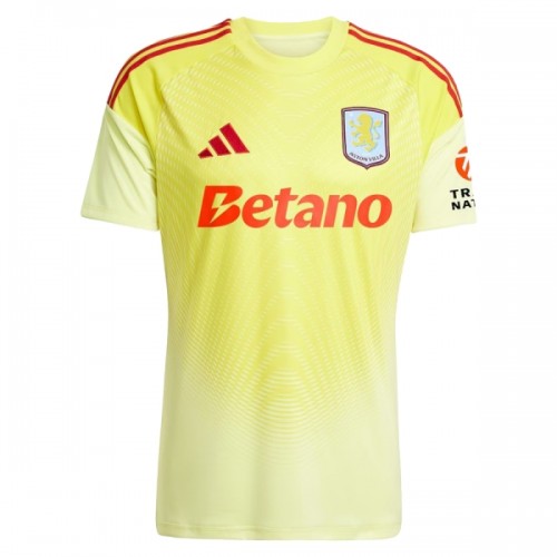Camiseta de fútbol Portero Aston Villa 2025-26 Amarilla - Hombre Camiseta de fútbol Portero Aston Villa 2025-26 Amarilla - Hombre