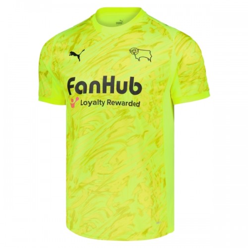 Camiseta de fútbol Portero Derby County 2025-26 Amarilla - Hombre Camiseta de fútbol Portero Derby County 2025-26 Amarilla - Hombre