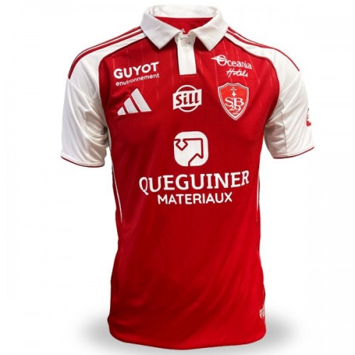 Camiseta de fútbol Stade Brestois Primera Equipación 2025-26 - Hombre Camiseta de fútbol Stade Brestois Primera Equipación 2025-26 - Hombre