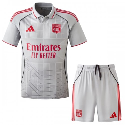 Conjunto Olympique Lyonnais Tercera Equipación 2025-26 - Niño Conjunto Olympique Lyonnais Tercera Equipación 2025-26 - Niño