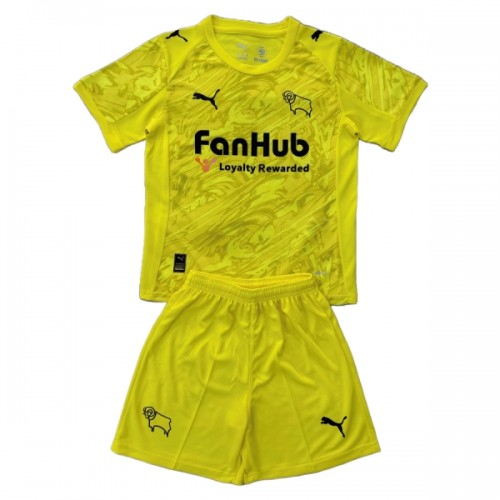 Conjunto Portero Derby County 2025-26 Amarilla - Niño Conjunto Portero Derby County 2025-26 Amarilla - Niño