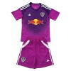Conjunto Portero Leeds United 2025-26 Violeta - Niño