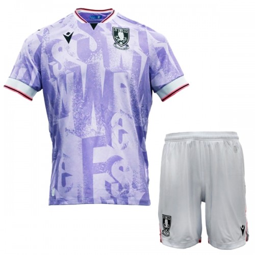 Conjunto Sheffield Wednesday Segunda Equipación 2025-26 - Niño Conjunto Sheffield Wednesday Segunda Equipación 2025-26 - Niño