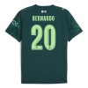 Camiseta de fútbol Manchester City Bernardo 20 Cuarta Equipación EA Sport 2025-26 - Hombre
