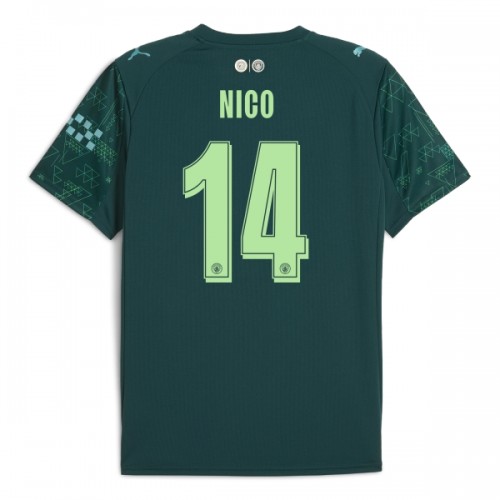 Camiseta de fútbol Manchester City Nico 14 Cuarta Equipación EA Sport 2025-26 - Hombre Camiseta de fútbol Manchester City Nico 14 Cuarta Equipación EA Sport 2025-26 - Hombre