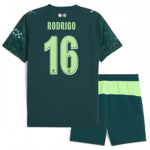 Conjunto Manchester City Rodrigo 16 Cuarta Equipación EA Sport 2025-26 - Niño Conjunto Manchester City Rodrigo 16 Cuarta Equipación EA Sport 2025-26 - Niño