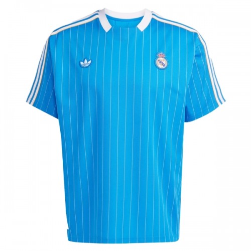 Camiseta de fútbol Real Madrid Terrace Icons 2025-26 Azul - Hombre Camiseta de fútbol Real Madrid Terrace Icons 2025-26 Azul - Hombre