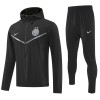 Chaqueta De Entrenamiento Con Capucha Inter Milan 2025-26 Negra - Hombre