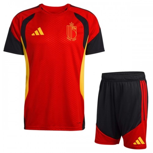 Camiseta De Entrenamiento Bélgica Mundial 2026 Roja - Niño Camiseta De Entrenamiento Bélgica Mundial 2026 Roja - Niño