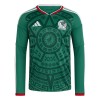 Camiseta de fútbol Manga Larga México Primera Equipación Mundial 2026 - Hombre