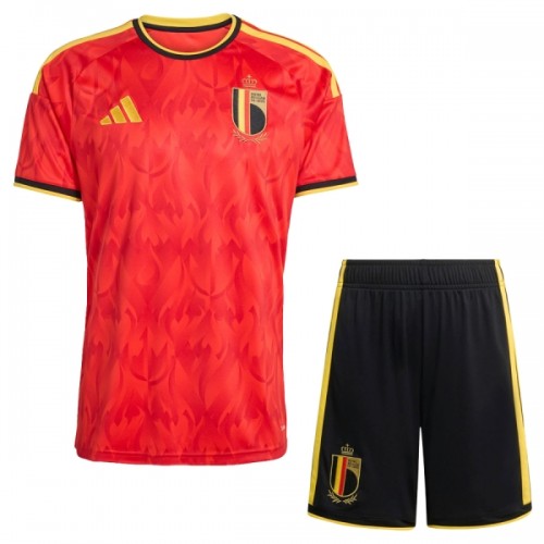 Conjunto Bélgica Primera Equipación Mundial 2026 - Niño Conjunto Bélgica Primera Equipación Mundial 2026 - Niño
