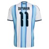 Camiseta de fútbol Argentina Di Maria 11 Primera Equipación Mundial 2026 - Hombre
