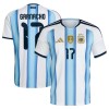 Camiseta de fútbol Argentina Garnacho 17 Primera Equipación Mundial 2026 - Hombre