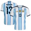 Camiseta de fútbol Argentina Romero 13 Primera Equipación Mundial 2026 - Hombre