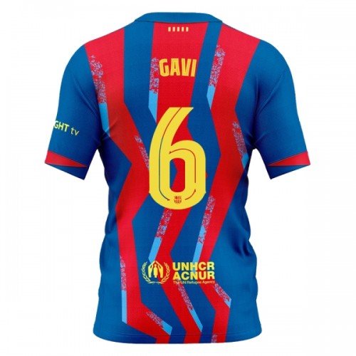 Camiseta de fútbol FC Barcelona Gavi 6 Cuarta Equipación 2025-26 - Hombre Camiseta de fútbol FC Barcelona Gavi 6 Cuarta Equipación 2025-26 - Hombre