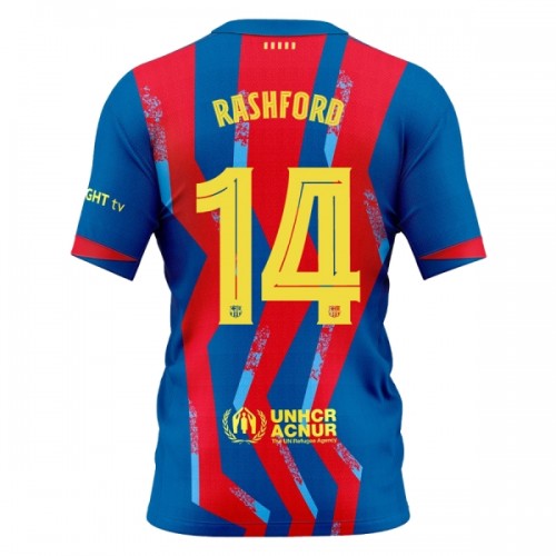 Camiseta de fútbol FC Barcelona Rashford 14 Cuarta Equipación 2025-26 - Hombre Camiseta de fútbol FC Barcelona Rashford 14 Cuarta Equipación 2025-26 - Hombre
