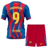 Conjunto FC Barcelona Lewandowski 9 Cuarta Equipación 2025-26 - Niño