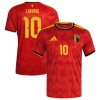 Camiseta de fútbol Bélgica Lukaku 10 Primera Equipación Mundial 2026 - Hombre