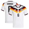 Camiseta de fútbol Alemania Kimmich 6 Primera Equipación Mundial 2026 - Hombre