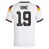 Camiseta de fútbol Alemania Sane 19 Primera Equipación Mundial 2026 - Hombre