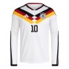 Camiseta de fútbol Manga Larga Alemania Musiala 10 Primera Equipación Mundial 2026 - Hombre