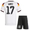 Conjunto Alemania Wirtz 17 Primera Equipación Mundial 2026 - Niño