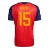 Camiseta de fútbol España Baena 15 Primera Equipación Mundial 2026 - Hombre Camiseta de fútbol España Baena 15 Primera Equipación Mundial 2026 - Hombre