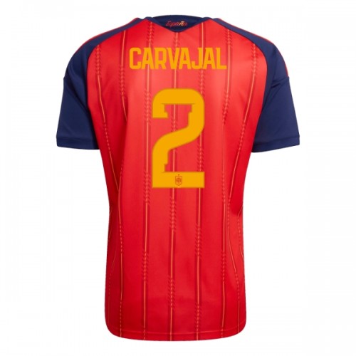 Camiseta de fútbol España Carvajal 2 Primera Equipación Mundial 2026 - Hombre Camiseta de fútbol España Carvajal 2 Primera Equipación Mundial 2026 - Hombre