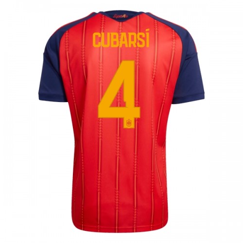 Camiseta de fútbol España Cubarsi 4 Primera Equipación Mundial 2026 - Hombre Camiseta de fútbol España Cubarsi 4 Primera Equipación Mundial 2026 - Hombre