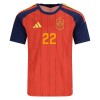 Camiseta de fútbol España Cucurella 22 Primera Equipación Mundial 2026 - Hombre